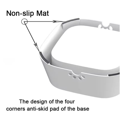 Non-Spill Floating Dog and Cat Water Bowl Dispenser - Plastic Anti-Overfill Design